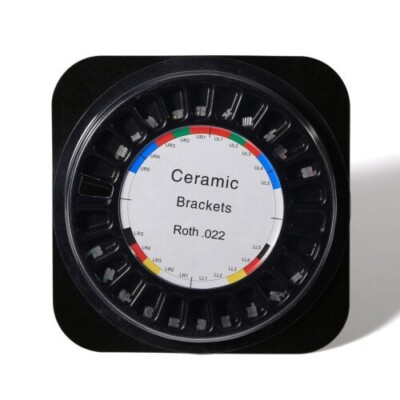 10 Kit Parentesi Graffa Ortodontica Dentale Mini Roth 022 345 - Foto 2