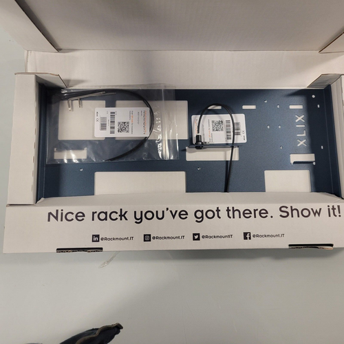 Rackmount.IT RM-CI-T4 19'' Rack Mount Kit For Cisco Meraki MX64 - Picture 2 of 4