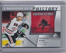 2021-22 SP Game Used Embroidered in History Patch Patrick Kane Chicago
