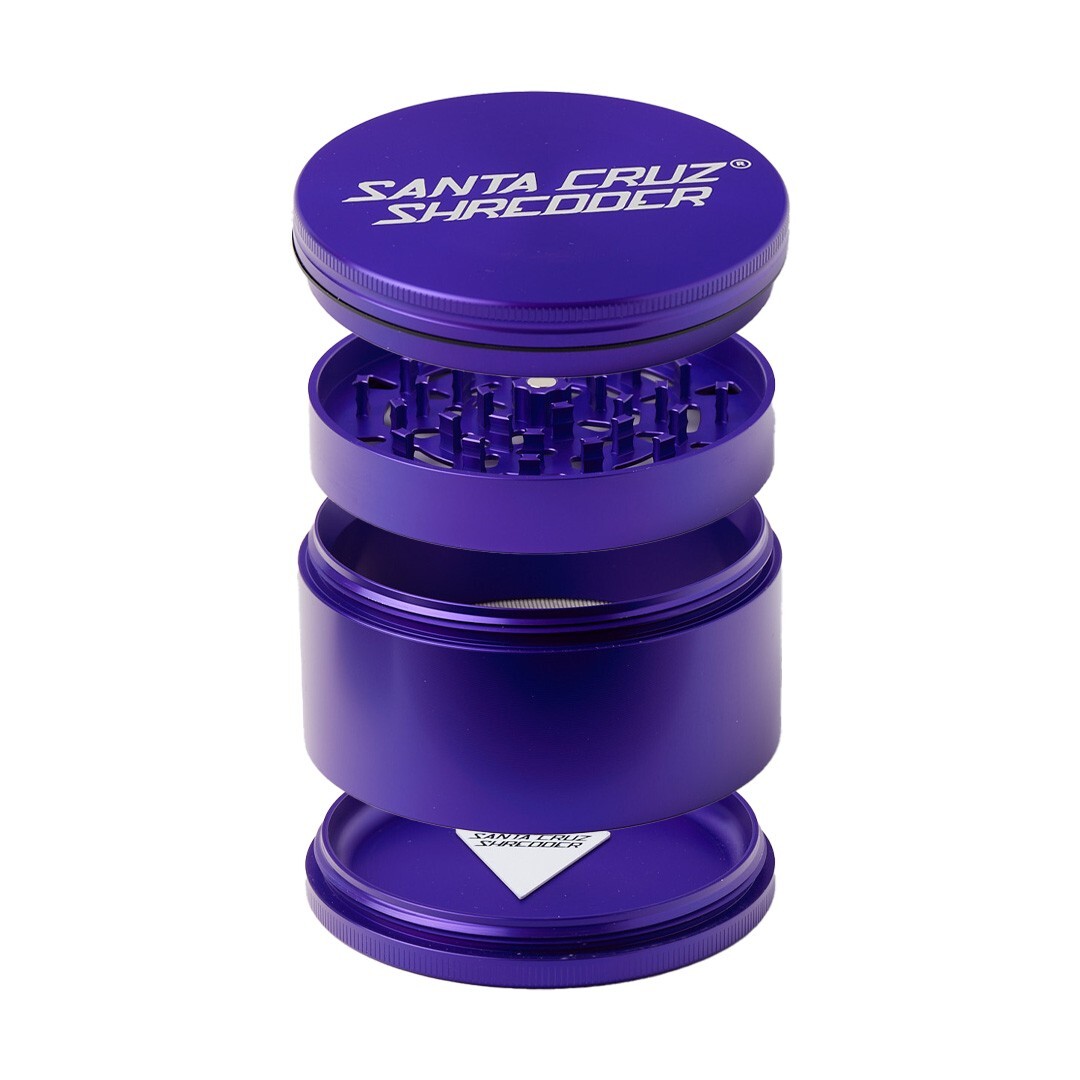 Santa Cruz Shredder Large 4 Piece Grinder 2.8" w/ Textured G