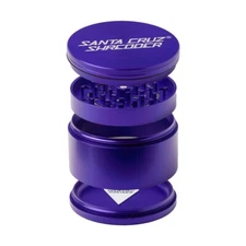 Santa Cruz Shredder Large 4 Piece Grinder 2.8" w/ Textured Grip - PURPLE