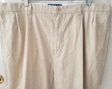 Vintage Polo Ralph Lauren Hammond Pant Men's (2 Pleats) Light Khaki 40/30 Cuffs