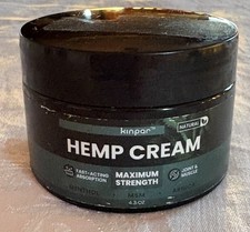 Hemp Cream Natural Menthol Fast Pain Relief for Joint, Muscle 4.3 oz. NWOB