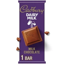 Cadbury Dairy Milk Milk Chocolate Candy Bar 3.5 oz