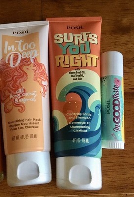 Perfectly Posh Surfs You Right, In Too Deep, In Good Taste Lip Balm