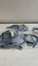 Blue Cat5e RJ45 Ethernet Patch Cable 4ft UTP 350MHz Lot Of 10