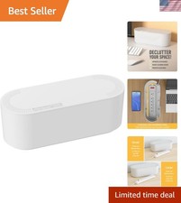 Cable Management Box, Power Strip Holder, Floor Outlet Hider, Desk Cord Organ...