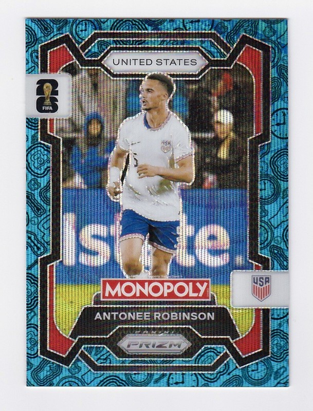 2026 Panini Prizm Monopoly FIFA World Cup #52 Antonee Robinson United States 