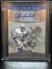 Panini 2016 Donruss Signature Series Chris Spielman Elusive Ink Auto Lions