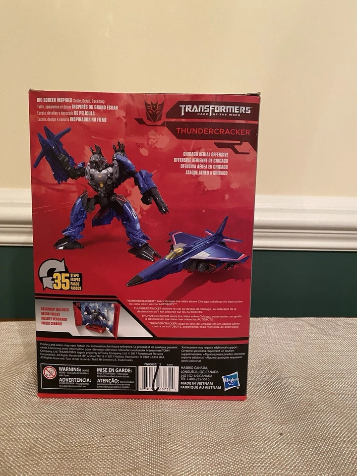 Transformers Studio Series 09 Thundercracker Dark of The Moon - Sealed - Image 2 of 4