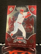 Shohei Ohtani 2019 Panini Chronicles Crusade Silver Prizm SP #12 LA Angels 🔥🔥