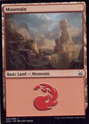 Duel Decks: Mind vs. Might #32 Mountain (032)