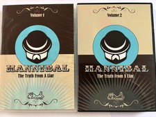 Set Of 2 x HANNIBAL - The Truth From A Liar - Magic DVDs As Pictured S54