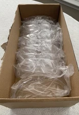 Safety Goggles Over Glasses Lab Work Eyewear Wide Protective Clear Closable 11pc