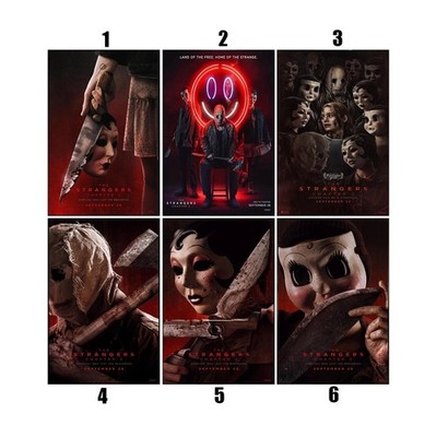 The Strangers Chapter 2 Horror Slasher Movie Poster Collection