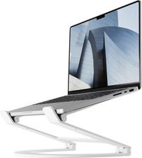 Image of Twelve South Curve Flex Laptop Stand, MacBook Stand - Ergonomic, Portable, Alumi