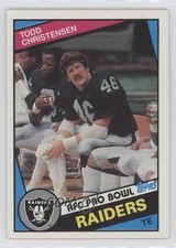 1984 Topps Todd Christensen #105 2k3