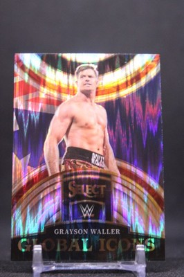 Grayson Waller #8 2023 Panini Select WWE Global Icons Flash Prizms