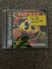 Pac-Man World: 20th Anniversary PlayStation 1 PS1 Black Label Namco CIB Tested
