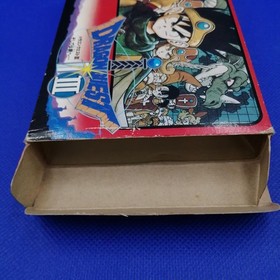 Enix Famicom Soft Dragon Quest III Used
