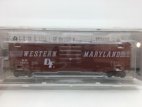 HO Kadee #35-1 Western Maryland 50’ PS-1 vagón de carga de una sola puerta WM #35055 | Condition: Used
