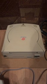 Sega Dreamcast Console w/ Controller Cords Blue VMU RumblePak Tested Free Ship