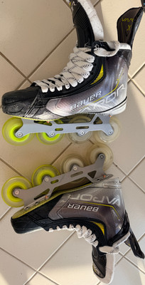 Bauer Vapor 3X Pro Inline Hockey Skates Size 9.5 Fit 2