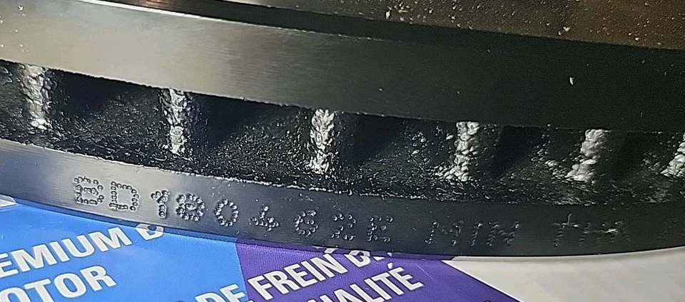 Federal Mogul Wagner BD180462E Brake Rotor - Image 3 of 4