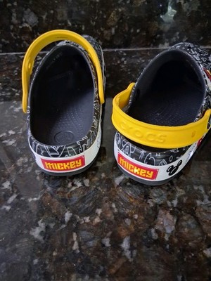Kids Mickey Mouse Light-Up Crocs - Size J 2 Or J1