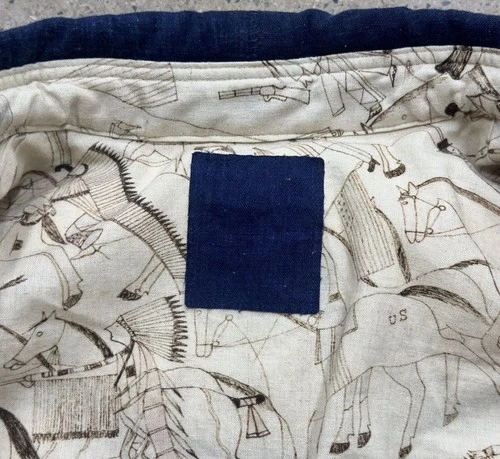 Visvim FW15 ICT Kerchief Down JKT Kofu Made in Japan Indigo Dye Size 3/L Rare image 8
