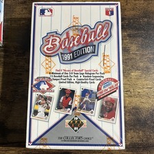 1991 Upper Deck Low Baseball Box Sealed! Nolan Ryan Michael Jordan SP1 