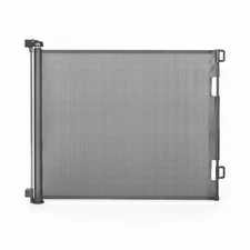 Retractable Baby Gate – 35" Tall, 55" Wide Mesh Safety Gate for Dogs & Bab