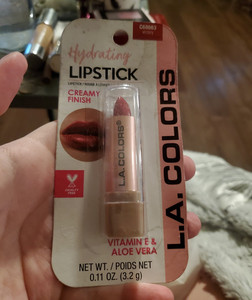 L.A. COLORS Hydrating Lipstick Victory Cream Finish 0.11 oz C68663