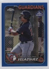 2024 Topps Pro Debut Chrome Blue Refractor 145/150 Ralphy Velazquez #PDC-137 ic3
