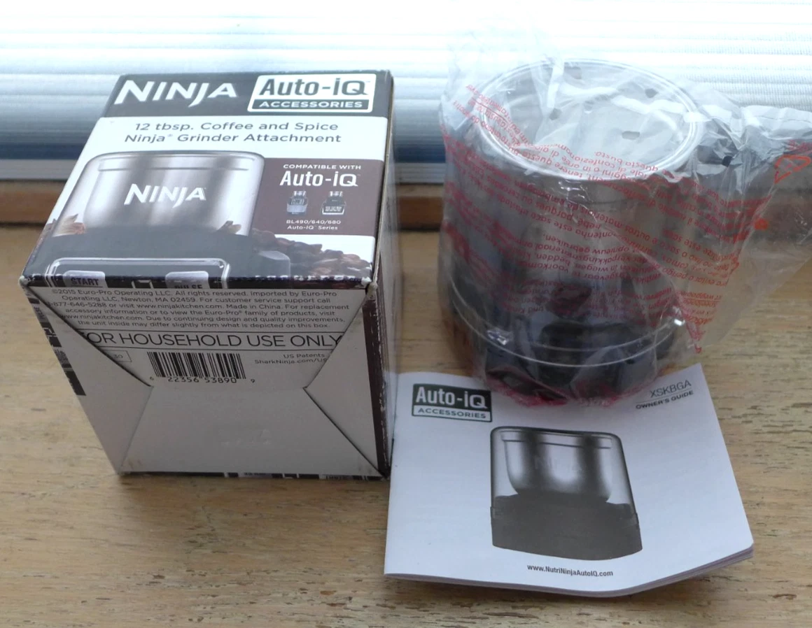 Ninja 12-Tablespoon Coffee & Spice Grinder With Lid