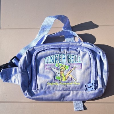 TINKERBELL ''Perfectly Pampered Pixie'' Purple Fanny Pack Bag w/ Waist Strap