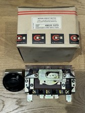 Cutler Hammer Contols Motor Circuit Switch Size 1 30 Amp 3 Pole Phase & Handle
