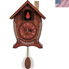 Traditional Chalet Style Singing Cardinal Tab...