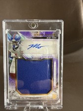 Malik Naber 2024 Topps Inception Football Jumbo Patch Auto /125 New York Giants