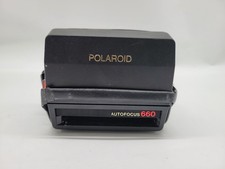Vintage Polaroid Sun 660 Auto Focus Instant Camera