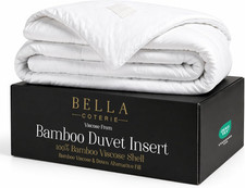 Bella Coterie Bamboo Viscose Duvet Insert Queen/Full Size  A Luxury Down Altern