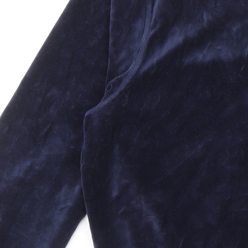 Sudadera Fila Unisex Terciopelo Azul L - Imagen 5 de 12
