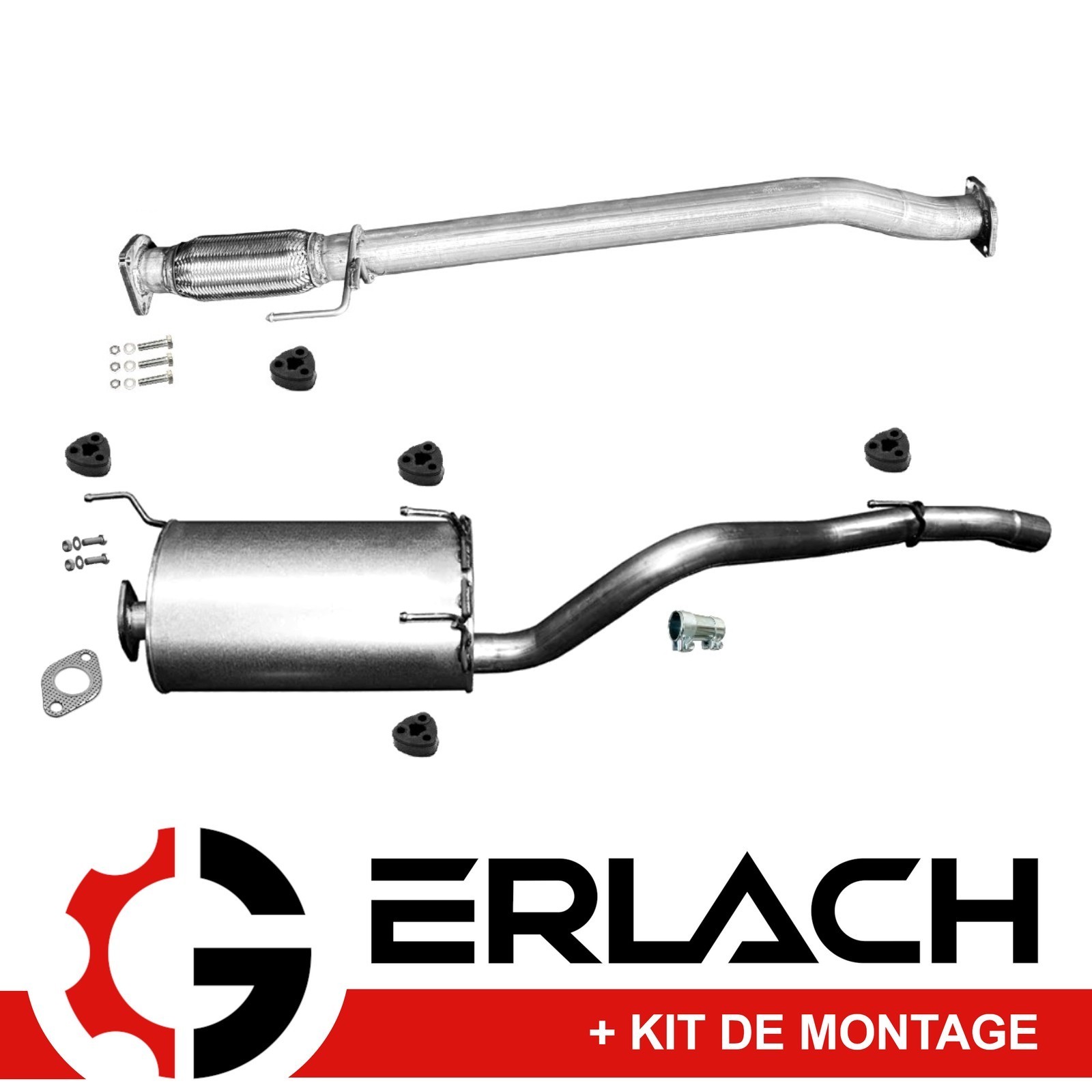 Silencieux Isuzu D-Max 2.5 CRDi résout fuite gaz et bruit 9733