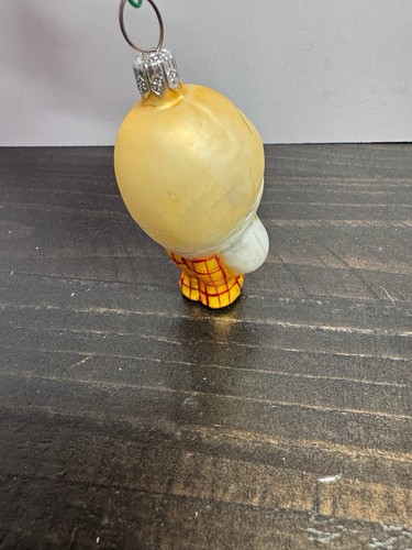 Christopher Radko "Testa d'uovo" o Humpty Dumpty Vetro Decorazione Natalizia - Foto 3 di 7