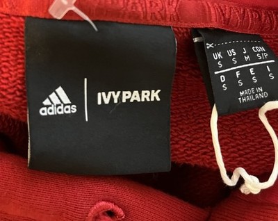 ADIDAS x IVY PARK HI1956 IVP RED HEART HOODIE S Beyoncé 100