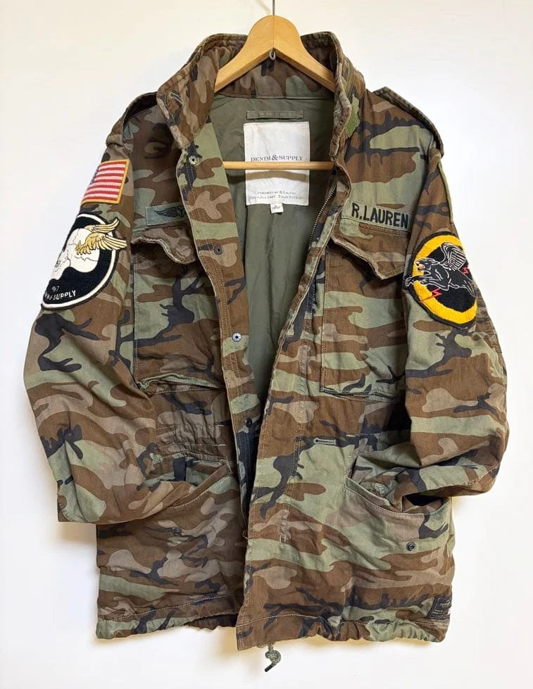Denim & Supply Ralph Lauren Camouflage Coats, Jackets & Vests for