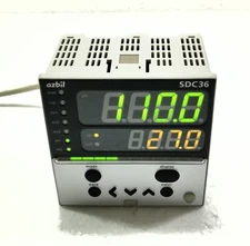 AZBIL CORPORATION SDC36 SINGLE LOOP CONTROLLER C36TCCUA2300