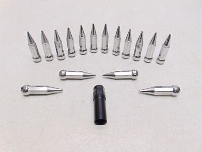 Sedona Spike Lug Nuts 3/8''-24 60 Degree Tapered with Key ALUG-SC-13BX