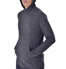 NEW Spyder Hoodie Shirt Mens Gray ProWeb Stretch Performance Active Size Varies