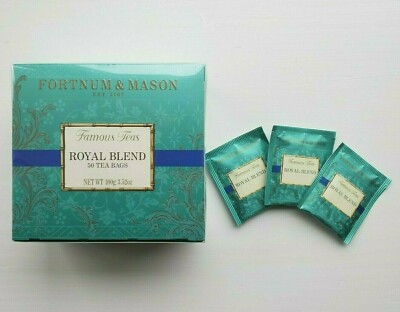 Fortnum and Mason Royal Blend Tea, 50 Tea Bags Sealed - EXP 5/27